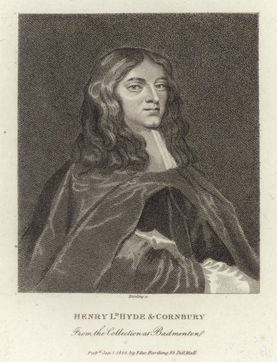 Henry Lord Hyde et Cornbury - English School