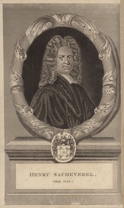 Henry Sacheverel, Obiit 1724 - English School