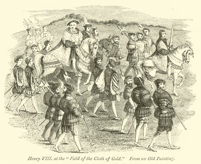 Henri VIII au Champ du Drap d