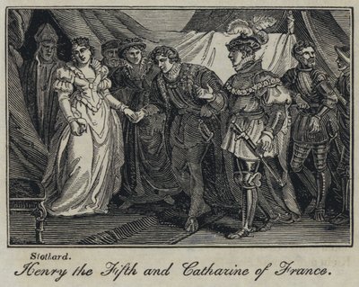 Henri V et Catherine de France - English School