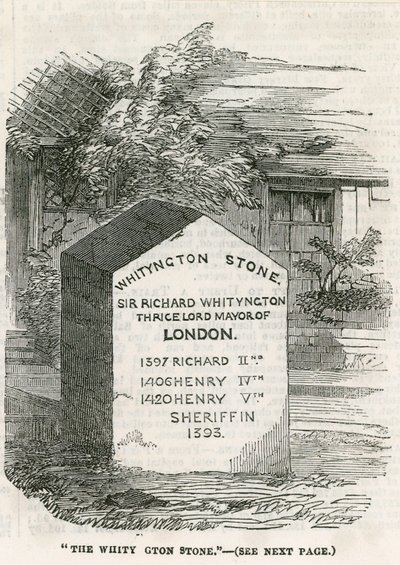 Highgate Hill, Whittington Stone - English School