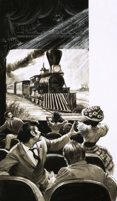 Histoire du cinéma : Du trou de serrure au projecteur - English School