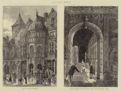 Holland House (gravure) - English School