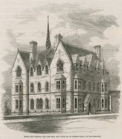 Maisons et écoles pour les fils et orphelins de missionnaires - English School
