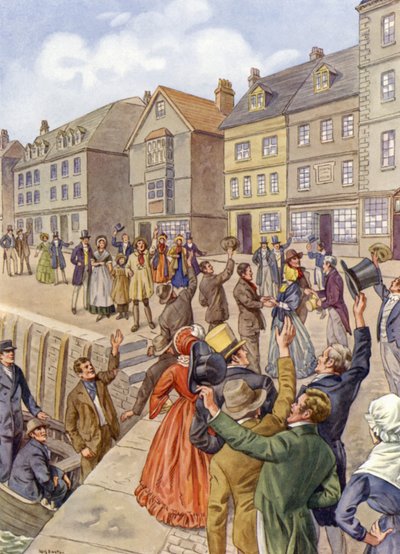 Retour des martyrs de Tolpuddle - English School