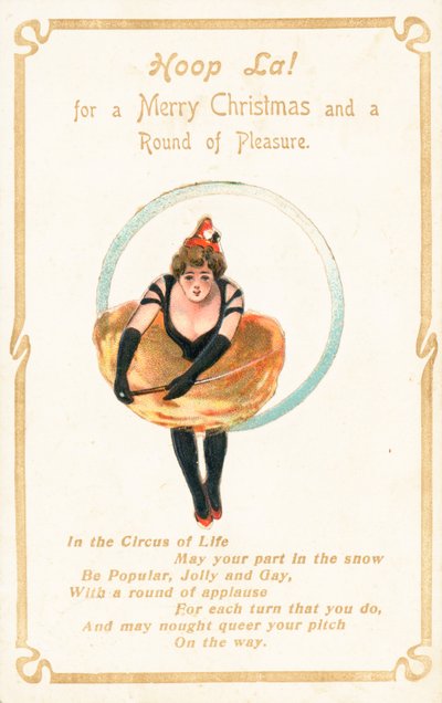 Hoop La, Carte de Noël - English School