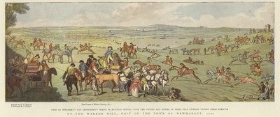 Chevaux faisant de l