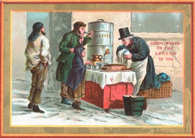 Café chaud par une journée froide - English School