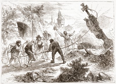 Hottinger détruisant l