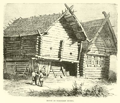 Maison dans le nord de la Russie - English School