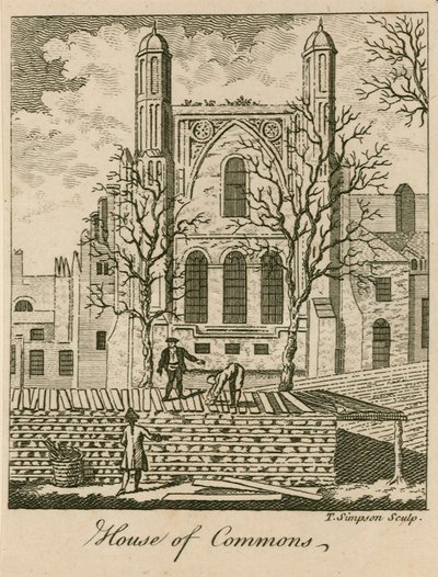Chambre des communes, Westminster, Londres - English School