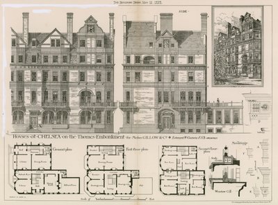 Maisons à Chelsea sur l