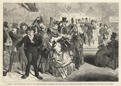 Comment les Dogberries discrets, délicats et vertueux de Diddlesex sont choqués par les gens dehors - English School