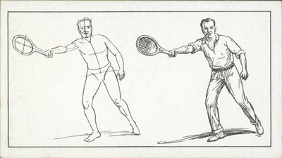 Comment dessiner : Figure jouant au tennis - English School
