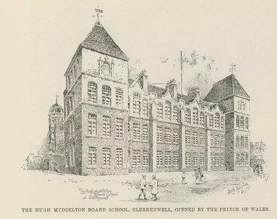 École Hugh Myddelton Board - English School