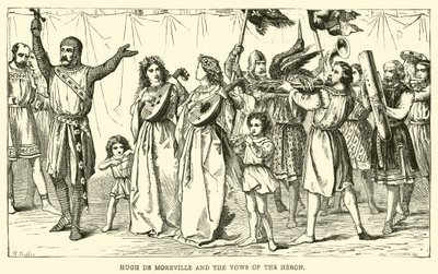 Hugh de Moreville et les Vœux du Héron - English School