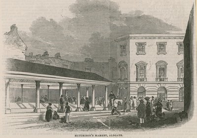 Marché de Hutchinson, Aldgate, Londres - English School