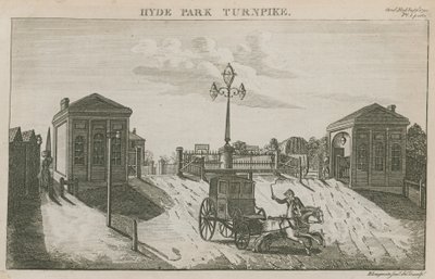 Hyde Park Turnpike, Hyde Park Corner, Londres - English School