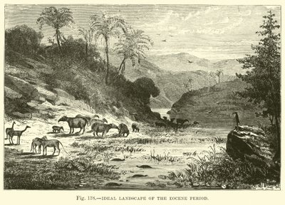 Paysage idéal de la période de l