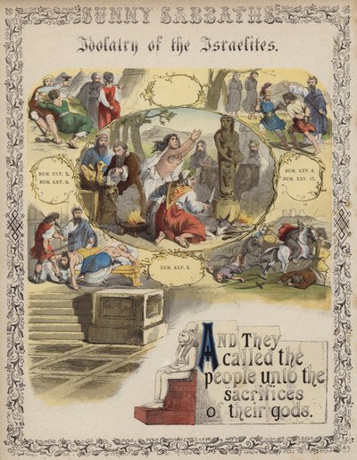 Idolâtrie des Israélites - English School