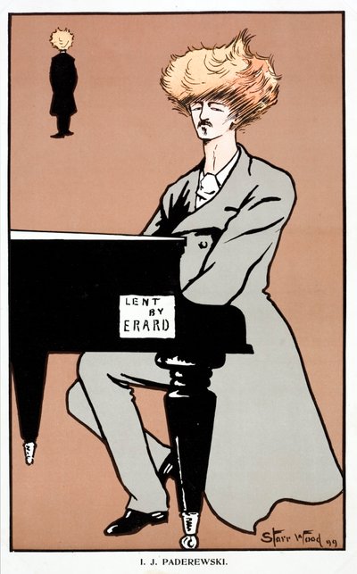 Ignacy Jan Paderewski, pianiste, compositeur, politicien et militant pour l