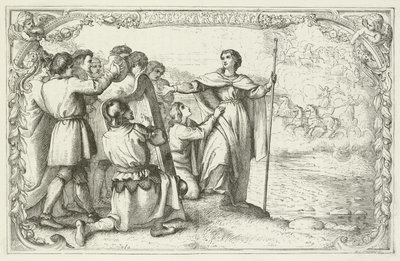 Illustration pour Le Voyage du pèlerin de John Bunyan - English School