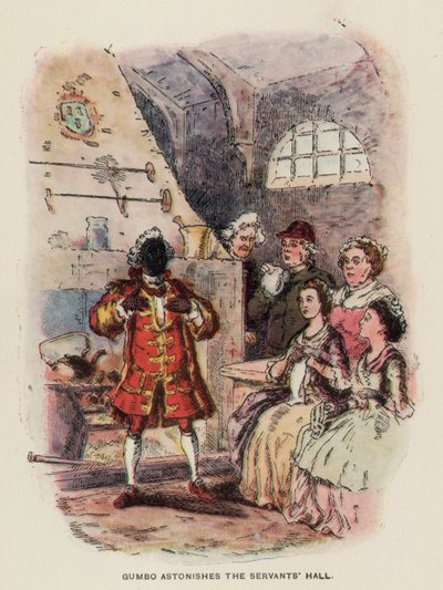 Illustration pour Les Virginiens par Thackeray - English School