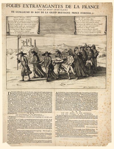 Mort Imaginée du Roi Guillaume III - English School