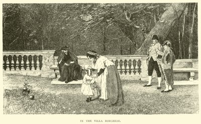 Dans la Villa Borghèse - English School