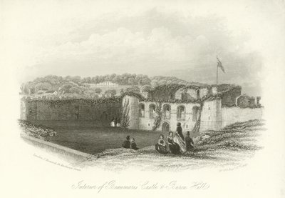 Intérieur du château de Beaumaris et villa Baron - English School