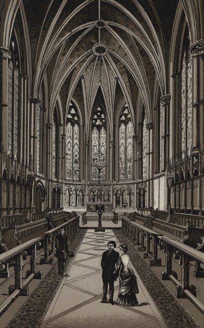 Intérieur de la chapelle du collège d