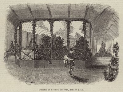 Intérieur des Terrains de Chasse, Harrow Road - English School