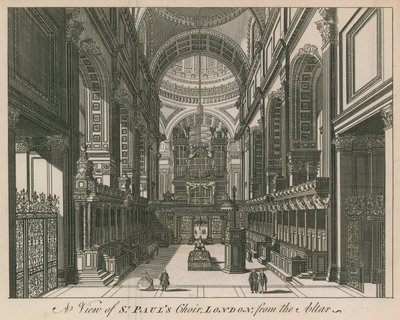 Intérieur de la cathédrale Saint-Paul - English School