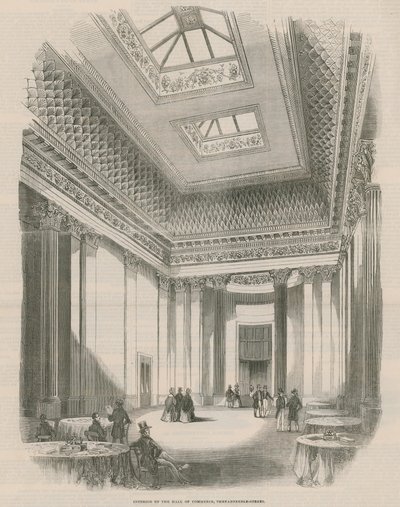 Intérieur du Hall of Commerce - English School