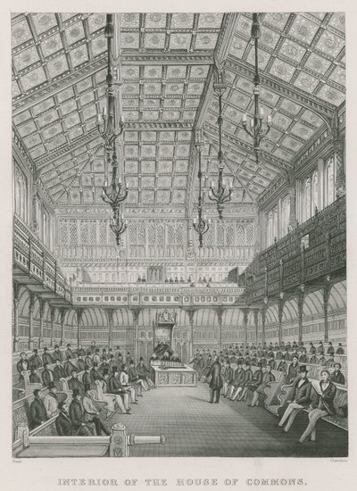 Intérieur de la Chambre des communes - English School