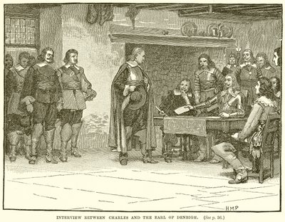 Entrevue entre Charles et le comte de Denbigh - English School