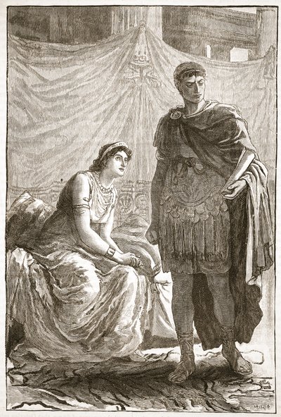 Entrevue entre Octavien et Cléopâtre - English School
