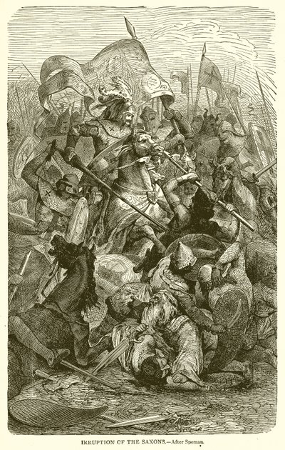 Irruption des Saxons - English School