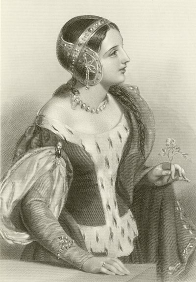Isabelle de France, reine du roi Édouard II - English School