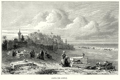 Jaffa (ou Joppa) (gravure) - English School