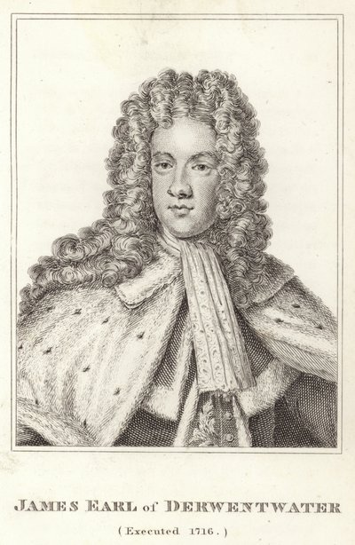 James Comte de Derwentwater, exécuté en 1716 - English School