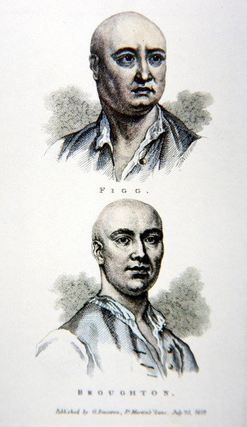 James Figg et Jack Broughton, d