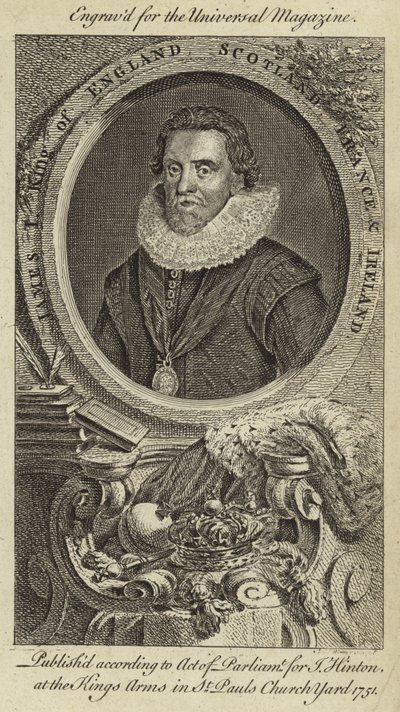 James I, Roi d