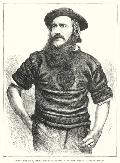 James Parsons, sous-directeur de la Royal Humane Society - English School