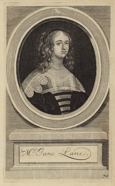 Jane Lane, Lady Fisher - English School