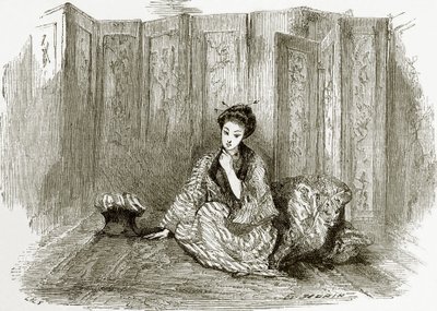 Dame japonaise - English School