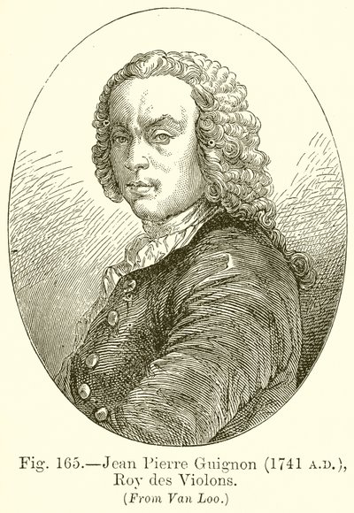 Jean Pierre Guignon, Roy des Violons 1741 - English School