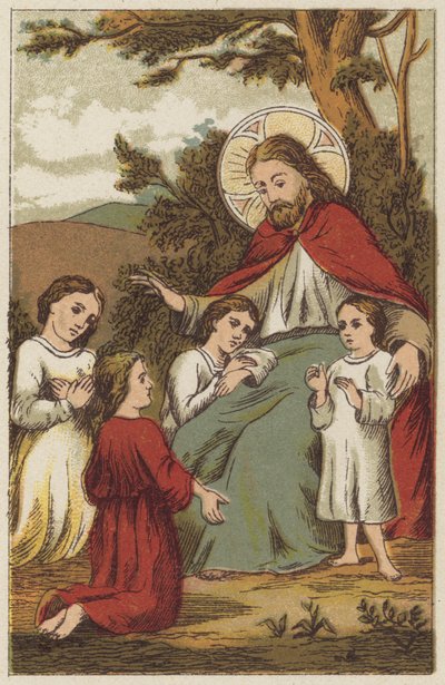 Jésus-Christ et les enfants - English School