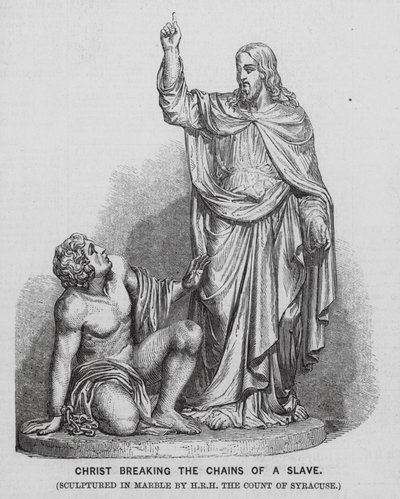 Jésus-Christ brisant les chaînes d