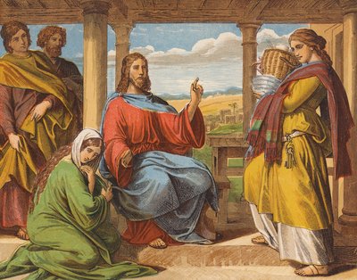 Jésus-Christ dans la maison de Marthe et Marie - English School